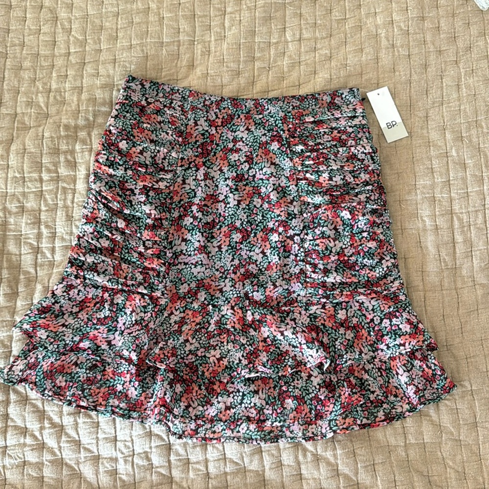 BP Floral Mini Skirt